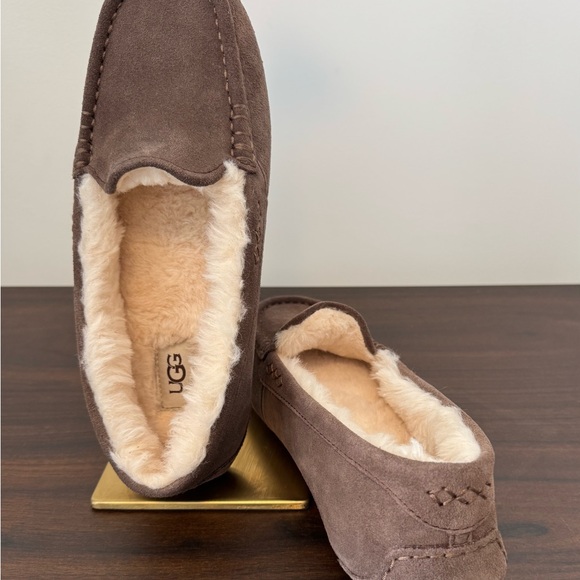 New in Box - UGG Woman’s Tan Suede Loafers - Picture 3 of 11